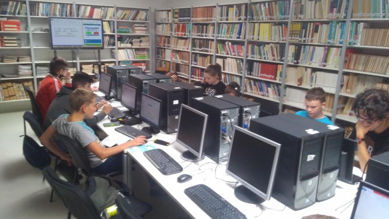 ECDL-es táborozók az ITK-ban